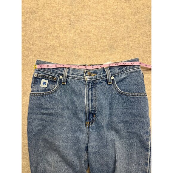 Vintage Rockies Slim Jeans Medium Wash Slim Straight Leg Extra Long 5 XLONG 90s - Picture 9 of 12